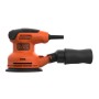 Black & Decker BEW210 Levigatrice orbitale 14000 Giri/min Nero, Arancione (BEW210-QS)