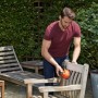 Black & Decker BEW210 Levigatrice orbitale 14000 Giri/min Nero, Arancione (BEW210-QS)