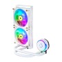 COOLER MASTER DISSIPATORE MASTERLIQUID PL240 FLUX WHITE EDITION ARGB LIQUID COOLER DISSIPATORE (MLY-D24M-A23PZ-RW)