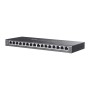 TP-Link TL-SG2016P switch di rete L2/L3/L4 Gigabit Ethernet (10/100/1000) Supporto Power over Ethernet (PoE) Nero (TL-SG2016P)