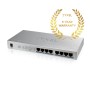 Zyxel GS1008HP Non gestito Gigabit Ethernet (10/100/1000) Supporto Power over Ethernet (PoE) Grigio (GS1008HP-EU0101F)