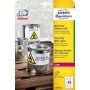 Avery L4773-20 etichetta autoadesiva Rettangolo con angoli arrotondati Permanente Bianco 480 pz (L4773-20)