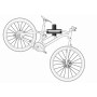 SUPPORTO CON BRACCIO BICI (489001)