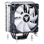 ITEK DISSIPATORE AD ARIA ICY-4HLA - SKT UNIVERSALE, 180W TDP, 4 HP, VENTOLA 12CM, FULL BLACK, ARGB (ITACI4HLA)