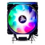 ITEK DISSIPATORE AD ARIA ICY-4HLA - SKT UNIVERSALE, 180W TDP, 4 HP, VENTOLA 12CM, FULL BLACK, ARGB (ITACI4HLA)