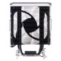 ITEK DISSIPATORE AD ARIA ICY-4HLA - SKT UNIVERSALE, 180W TDP, 4 HP, VENTOLA 12CM, FULL BLACK, ARGB (ITACI4HLA)