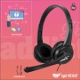 NGS CUFFIA USB STEREO CON MICROFONO REGOLABILE (VOX505USB)