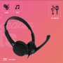 NGS CUFFIA USB STEREO CON MICROFONO REGOLABILE (VOX505USB)