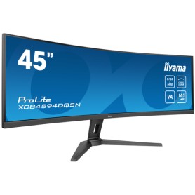 iiyama G-MASTER 45"LCD Curved Bus. UWQHD Monitor PC 114,3 cm (45") 5120 x 1440 Pixel Dual QHD LED Nero (XCB4594DQSN-B1)