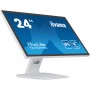 iiyama ProLite Monitor PC 60,5 cm (23.8") 1920 x 1080 Pixel Full HD LCD Touch screen Multi utente Bianco (T2452MSC-W1)