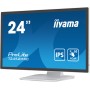 iiyama ProLite Monitor PC 60,5 cm (23.8") 1920 x 1080 Pixel Full HD LCD Touch screen Multi utente Bianco (T2452MSC-W1)