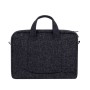 Rivacase 7931 borsa per notebook 39,6 cm (15.6") Borsa da corriere Nero, Bianco (7931BLACK) (4260403578506)