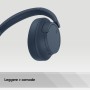 Sony WH-CH720 Auricolare Con cavo e senza cavo A Padiglione Musica e Chiamate USB tipo-C Bluetooth Blu (WHCH720NL.CE7)