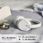 Sony WH-CH720N Cuffie Bluetooth wireless con cancellazione del rumore - Durata della batteria fino a 35 ore e ri (WHCH720NW.CE7)