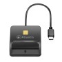 Atlantis Land P005-SMARTCR-C lettore di card readers USB USB tipo-C Nero (P005-SMARTCR-C)