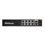 Atlantis Land NetPower F10PoE8 Non gestito Fast Ethernet (10/100) Supporto Power over Ethernet (PoE) Nero (A02-F10P8-120W)