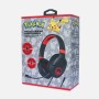 OTL Technologies Pokémon PK0879 cuffia e auricolare Cuffie Cablato A Padiglione Giocare Nero, Rosso (PK0879)