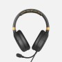 OTL Technologies DC Comics Batman Pro G1 Cuffie Cablato A Padiglione Giocare Nero, Oro (DC0885)