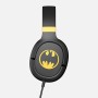 OTL Technologies DC Comics Batman Pro G1 Cuffie Cablato A Padiglione Giocare Nero, Oro (DC0885)