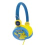 OTL Technologies Pokémon Pikachu Cuffie Cablato A Padiglione MUSICA Blu, Giallo (PK0594)