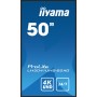 iiyama LH5041UHS-B2AG visualizzatore di messaggi Pannello piatto per segnaletica digitale 127 cm (50") LCD 500 cd/m² 4K Ultra H