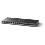 TP-Link TL-SG116P switch di rete Non gestito Gigabit Ethernet (10/100/1000) Nero (TL-SG116P)