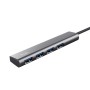 Trust Halyx USB 3.2 Gen 1 (3.1 Gen 1) Type-A 5 Mbit/s Grigio (24948)