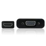 Vultech SN21707 cavo e adattatore video VGA (D-Sub) HDMI tipo A (Standard) Nero (SN21707)