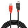 Lindy 31717 cavo USB 0,5 m USB 2.0 Mini-USB B Micro-USB B Nero, Rosso (31717)