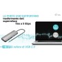 i-tec USB-C Metal Nano 2x Display Docking Station + Power Delivery 100 W (C31NANOHDM2DOCPD)