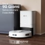 EZVIZ CS-RE4P aspirapolvere robot 4,35 L Sacchetto per la polvere Bianco (314100030)