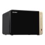 QNAP TS-664 NAS Tower Collegamento ethernet LAN Nero N5095 (TS-664-8G)