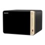 QNAP TS-664 NAS Tower Collegamento ethernet LAN Nero N5095 (TS-664-8G)