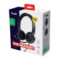 Trust Ayda Auricolare Cablato A Padiglione Musica e Chiamate USB tipo A Nero (25089)