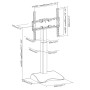 Equip 650610 Supporto TV a parete 165,1 cm (65") Nero (650610C)