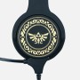 OTL Technologies Nintendo Zelda Crest Auricolare Cablato A Padiglione Giocare Marrone, Grigio (ZD0815)