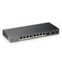 Zyxel GS1100-10HP v2 Non gestito Gigabit Ethernet (10/100/1000) Supporto Power over Ethernet (PoE) Nero (GS1100-10HP-EU0102F)