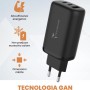 ALIM.NOTEBOOK 65W 2USBC 1USBA NERO (TM-P937-BK)