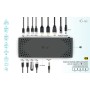 USB-C TRIPLE DISPLAYDOCK GEN2 PD100 (C31TRIPLE4KDOCKPDIT)