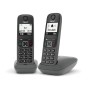 Gigaset AS490 Duo Telefono analogico/DECT Identificatore di chiamata Nero (L36852H2810K133)