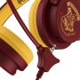 OTL Technologies Harry Potter Hogwarts Crest Auricolare Cablato A Padiglione Giocare Borgogna, Giallo (HP0816)