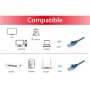 CAVO RETE CAT6 U/UTP 3MT BLU (625432) (829.054)