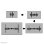Neomounts by Newstar Select Neomounts support a parete per TV per impieghi gravosi (WL30S-950BL19)