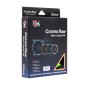 itek Cosmo Flow Case per computer Ventilatore 12 cm Nero, Verde (ITCFLC12G)