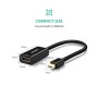 Ugreen 40360 cavo e adattatore video 0,25 m Mini DisplayPort HDMI Nero (40360)