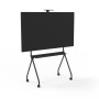 Napofix VWA1166B carrello e supporto multimediale Nero Pannello piatto Carrello multimediale (NPF10297)