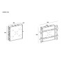 Multibrackets 1046 accessorio per supporto AV Scatola per supporto AV (MB1046)