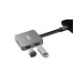 Urban Factory HUBEE LIGHT USB 3.2 Gen 1 (3.1 Gen 1) Type-C Grigio (TCM05UF)