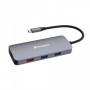 Verbatim CMH-09 USB tipo-C 10000 Mbit/s Argento (32152)