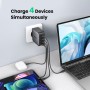 Ugreen 40747 Caricabatterie per dispositivi mobili Universale Nero AC Ricarica rapida Interno (40747)